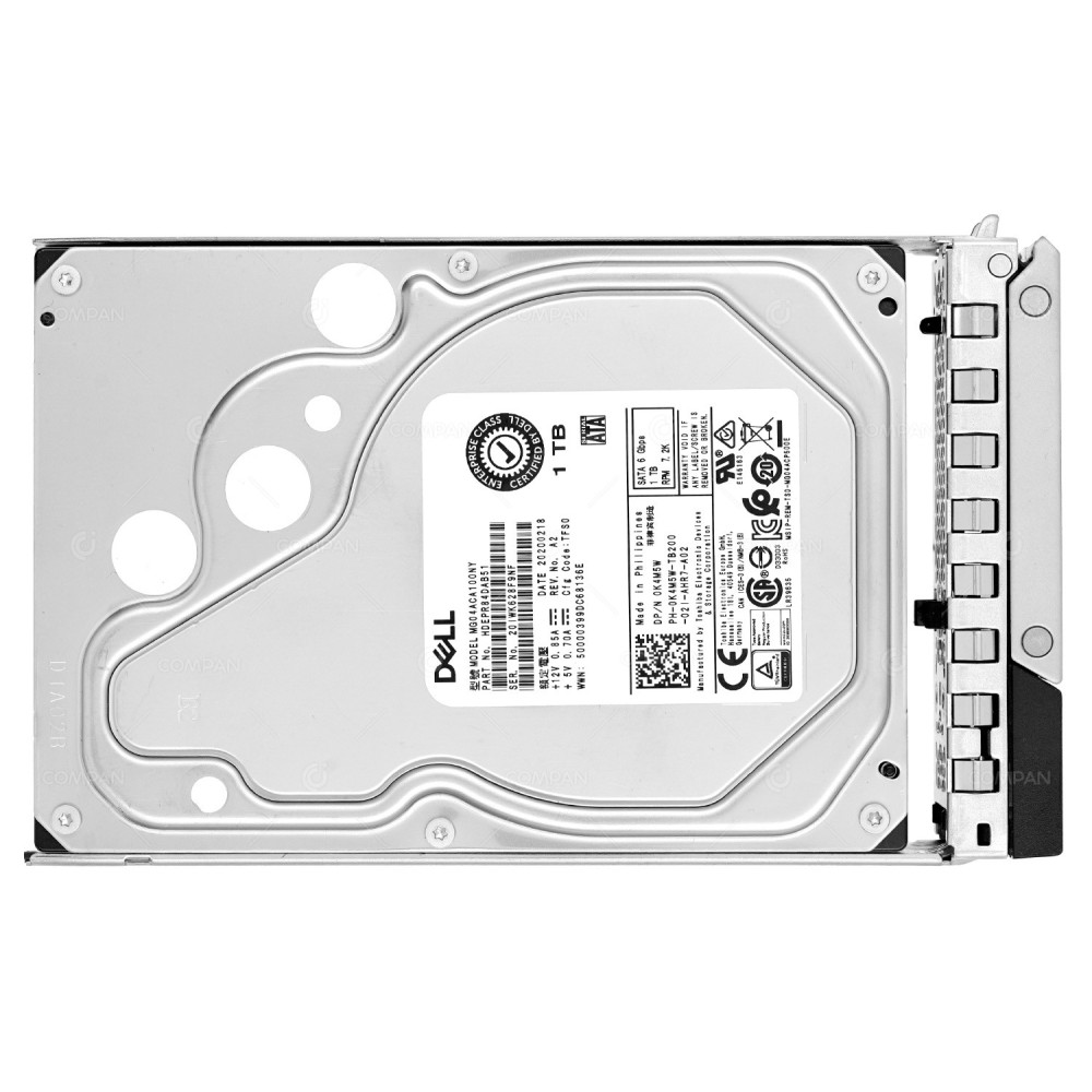 K4M5W G14  DELL HDD 1TB 7.2K SATA 6G 3.5" LFF FOR DELL POWEREDGE G14